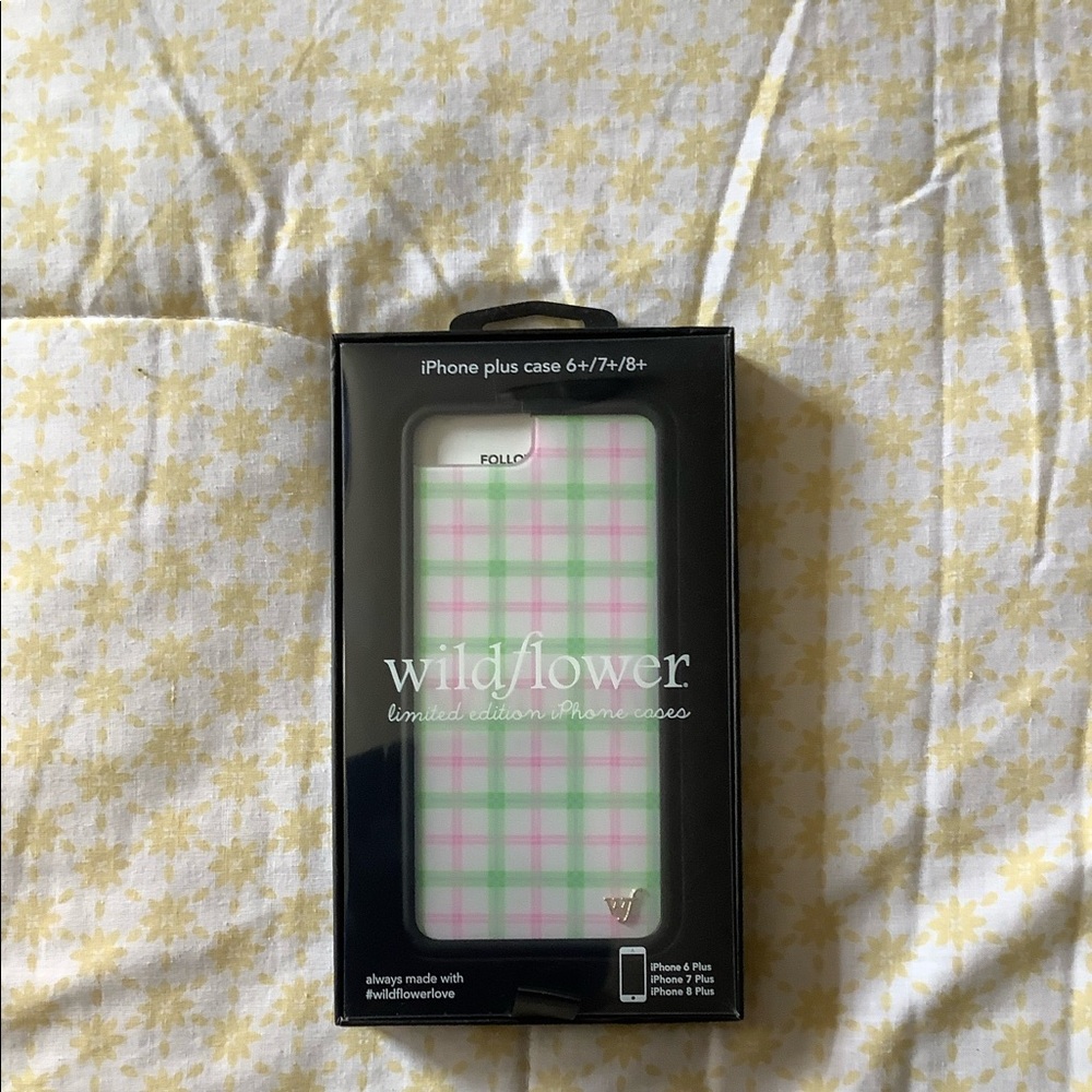 Limited Edition PASTEL PLAID Wildflower Case